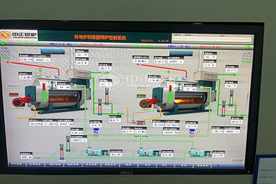 control system of industrial gas boiler