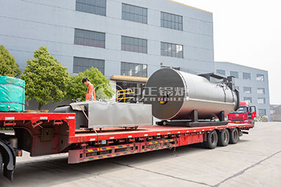 shipment of ZOZEN gas fired boiler