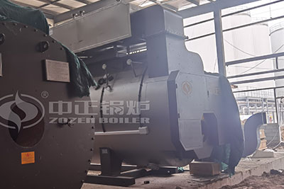 8000kg package fire tube boiler