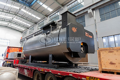 natural gas fire tube steam boiler