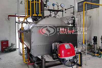 ZOZEN 1 tph oil gas fired steam boiler