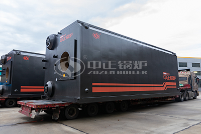 25ton natural gas fired steam boiler