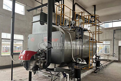 ZOZEN 4 ton gas fire tube steam boiler