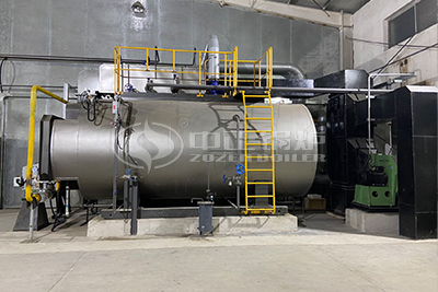 industrial natural gas fired steam boiler