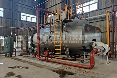 4000 KG Fire Tube Boiler Project in Chemical Factory