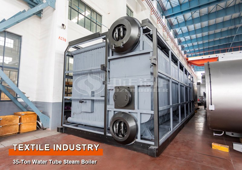 Nicaragua 35-ton Gas Steam Water Pipe Boiler Textile Industry Project