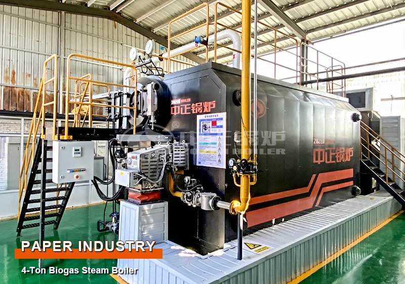 Biogas Steam Boilers in the Paper Industry