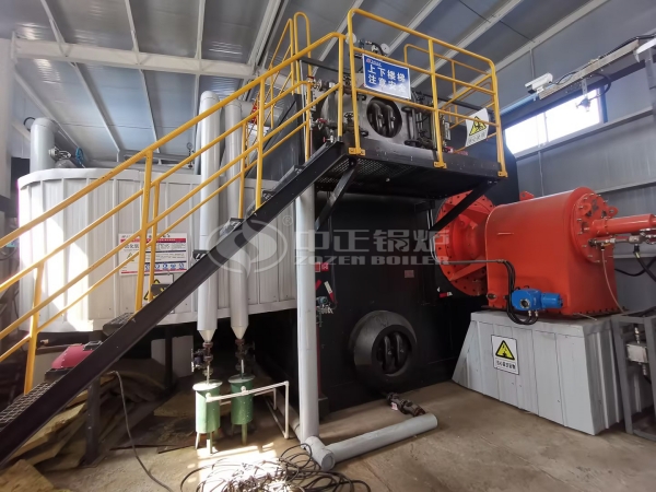18-ton SZS series gas-fired horizontal boiler