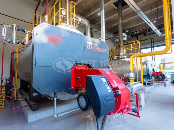 ZOZEN 8-ton gas-fired low pressure boiler