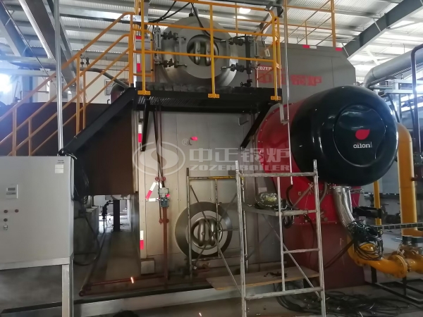 SZS series oil/gas-fired steam boiler