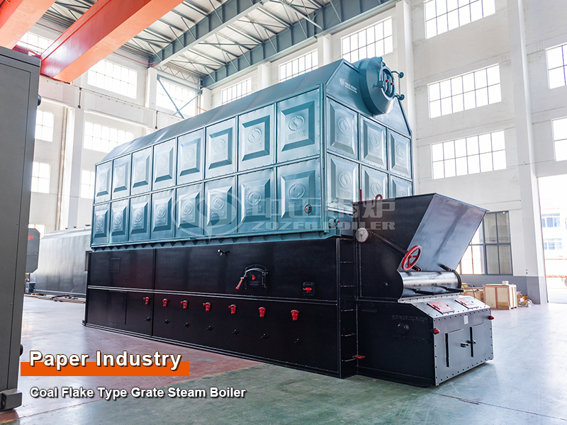 10-ton Coal-fired Steam Boiler Exported to Indonesian Corrugated Paper ...
