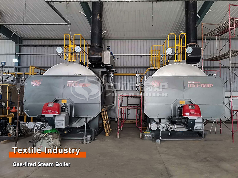 Kyrgyzstan 5-ton Gas Steam Boilers for a Textile Factory