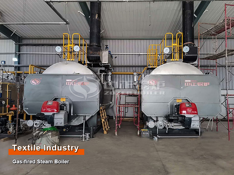 Kyrgyzstan 5-ton Gas Steam Boilers for a Textile Factory