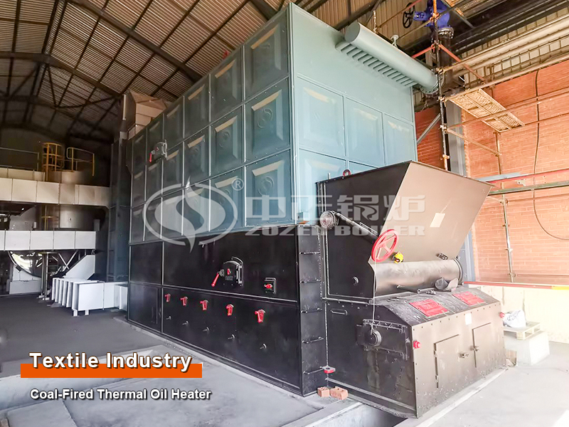 South Africa Textile Project-5 Million Kcal Coal Thermal Oil Heater