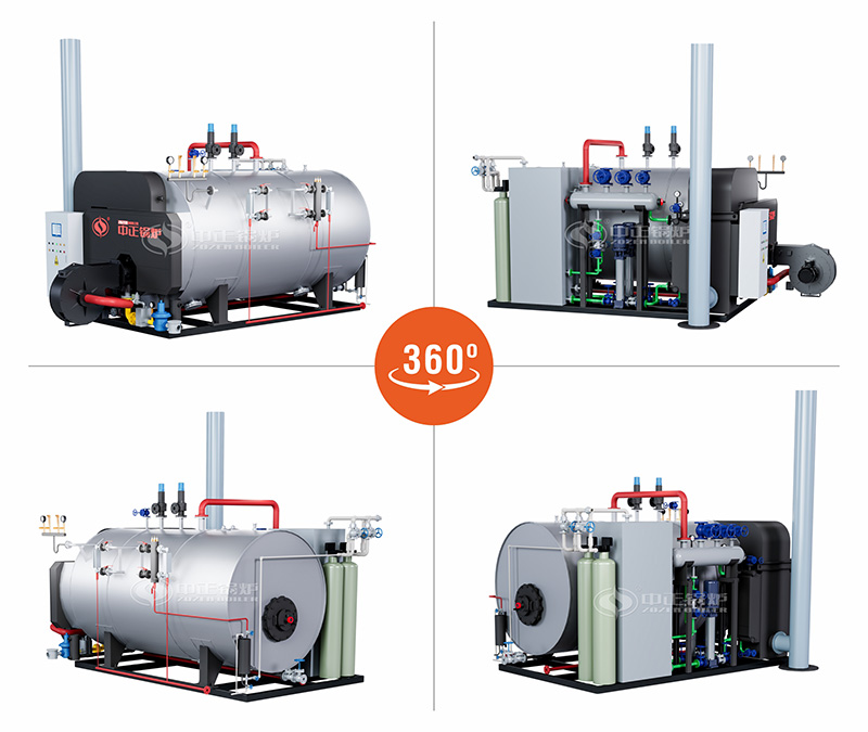 More Details of WNS Series Gas Oil Skid-mounted Steam Boiler