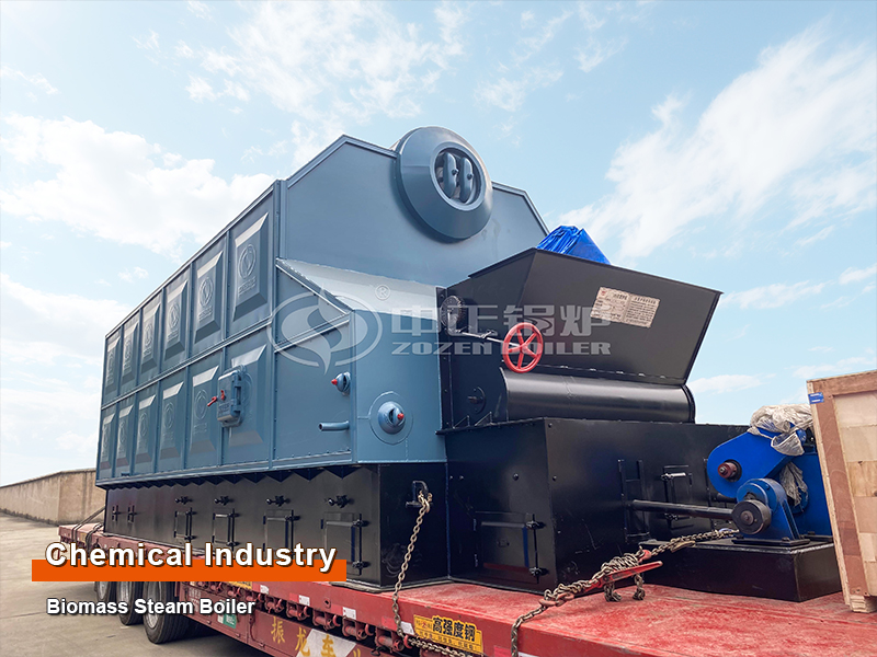 ZOZEN 10-Ton Biomass-fired Steam Boiler Project in Ghana