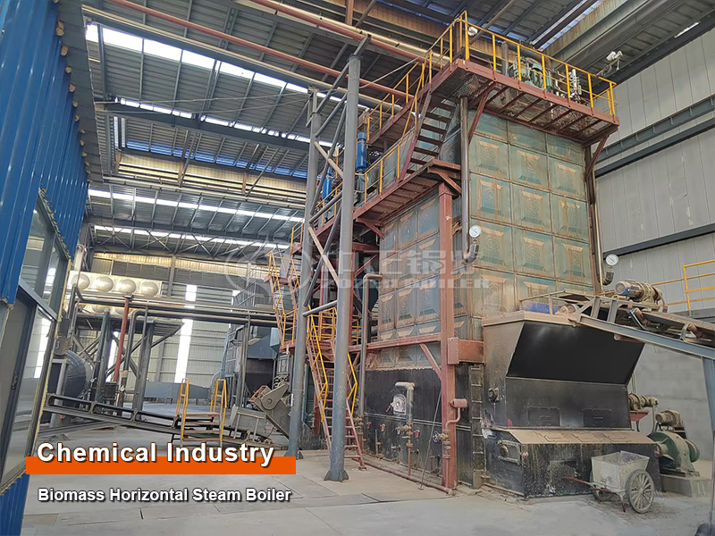 ZOZEN 25-ton Biomass-fired Steam Boiler for Building Material Company