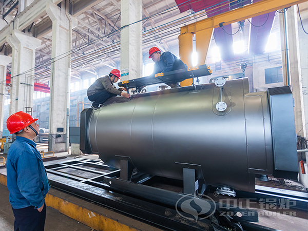 ZOZEN gas skid-mounted steam boiler