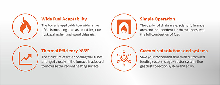Triple Drum Biomass Steam Boiler