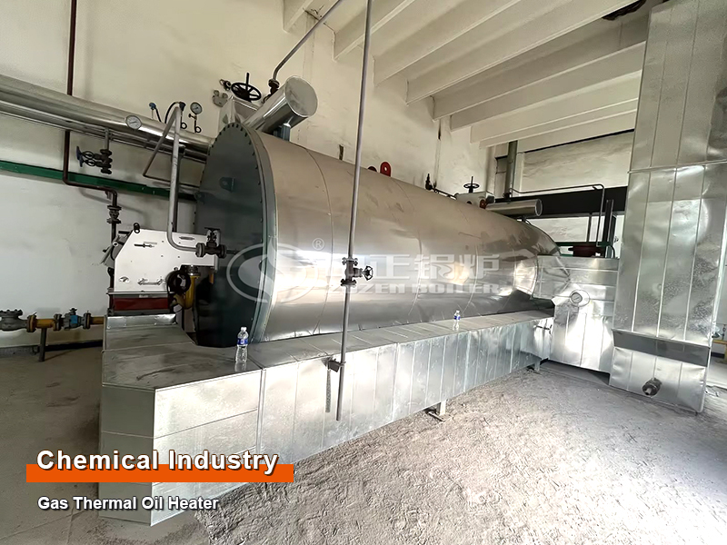 Chemical Industry ZOZEN 3.6 Million kcal Gas-Fired Horizontal Thermal Oil Heater