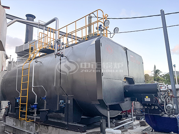 WNS series 3 pass steam boiler
