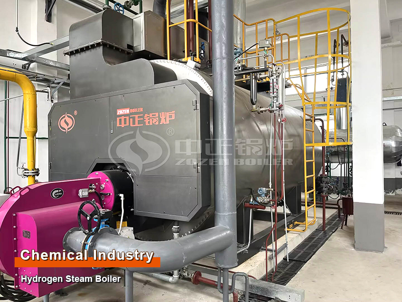 Chemical Industry ZOZEN 5 TPH Hydrogen Fired Steam Boiler