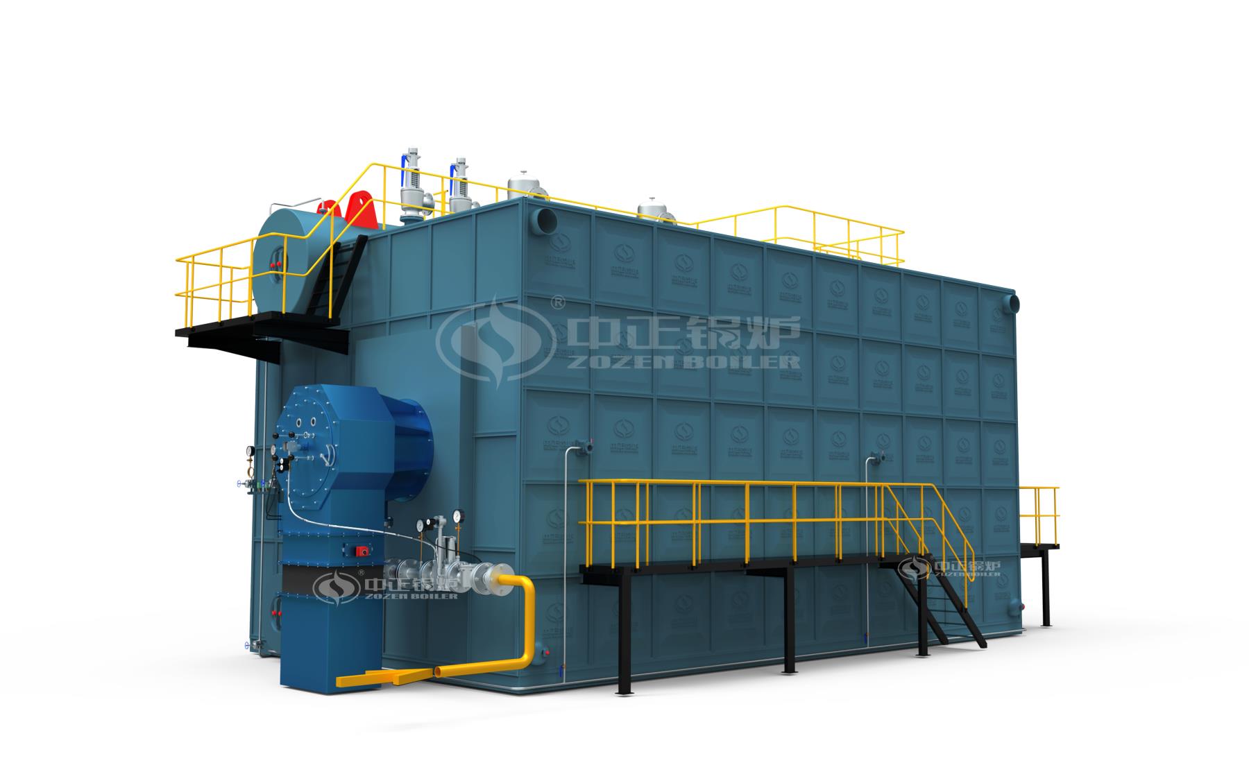 water tube boiler system