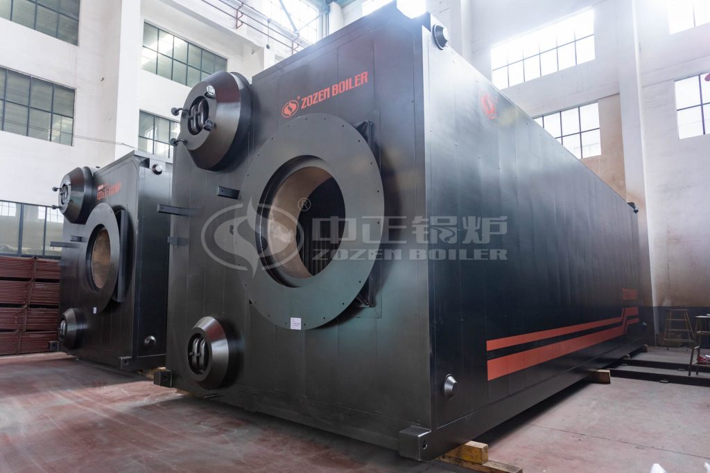 Steam Boiler in a Factory