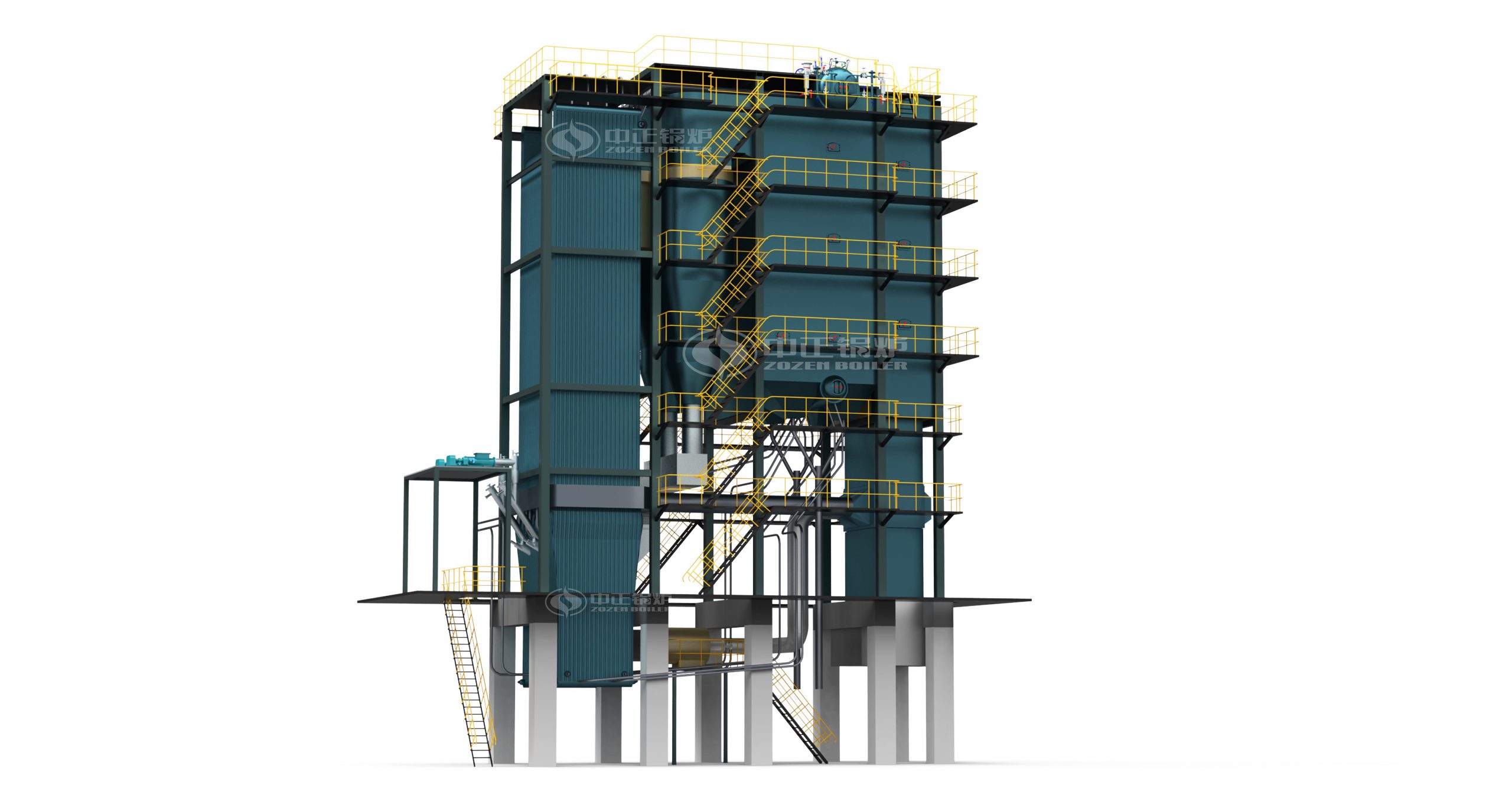 water tube boiler system